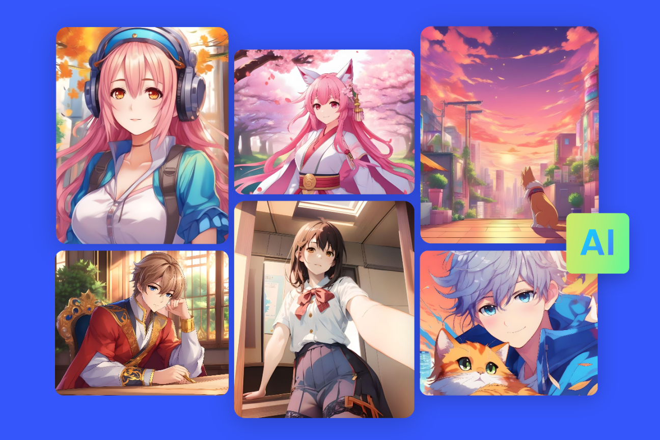 Anime AI Generator: Make AI Anime Art From Text & Photo  Fotor