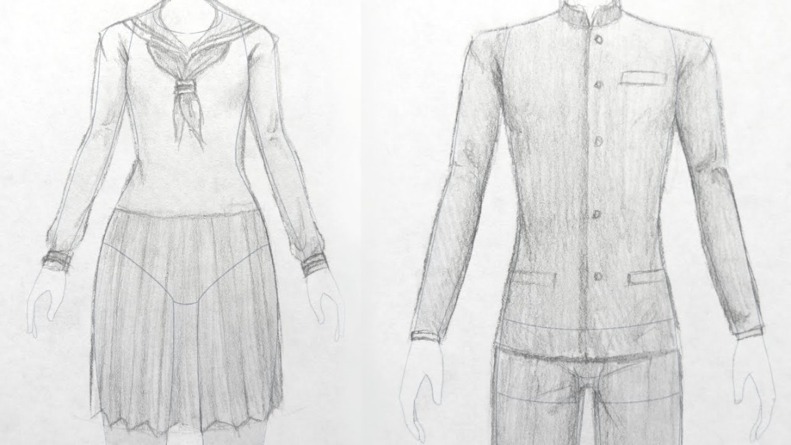 How to Draw Manga: School Uniforms (Japanese Style)