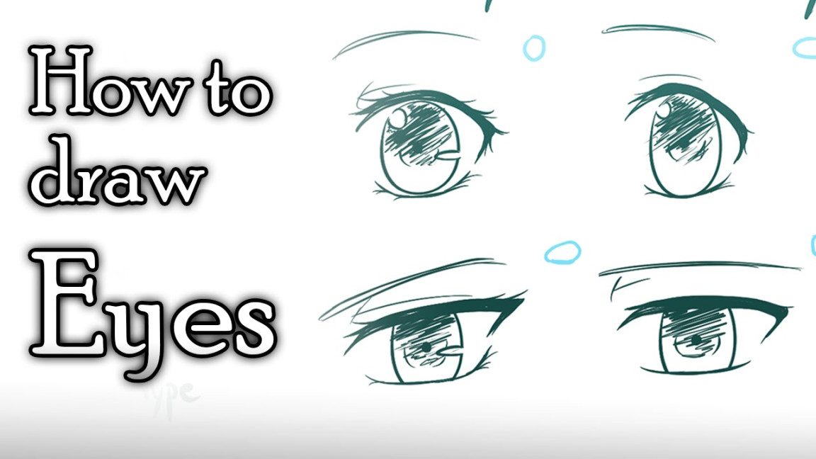 Pictures Of How To Draw Anime Eyes