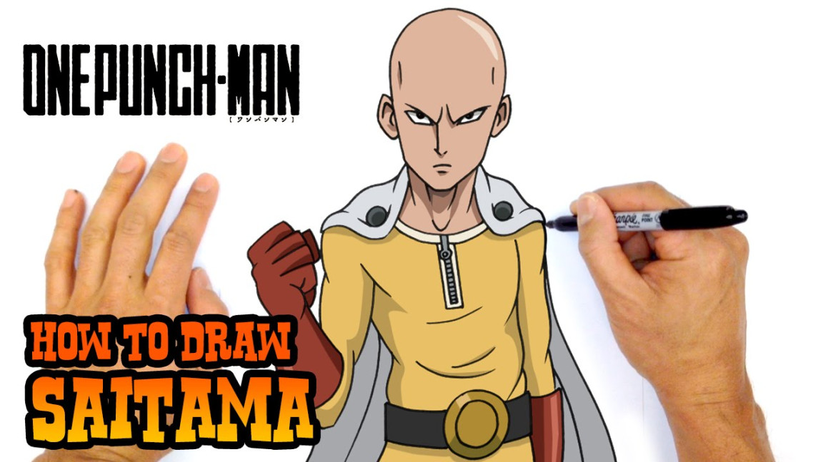 How To Draw Anime One Punch Man